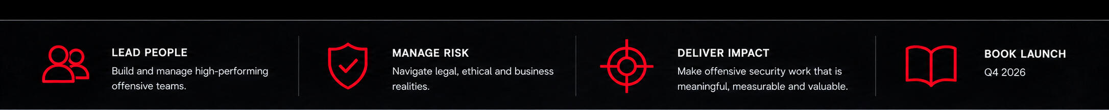 The Practical Red Team Manager A real-world guide to managing people, risks, clients and high stakes offensive security assessments